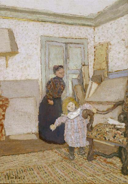 Edouard Vuillard First Steps oil painting image